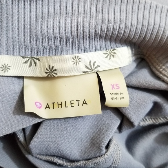 Athleta Bombastic grayish purple zipper lightweight jacket women's size XS - Picture 8 of 9